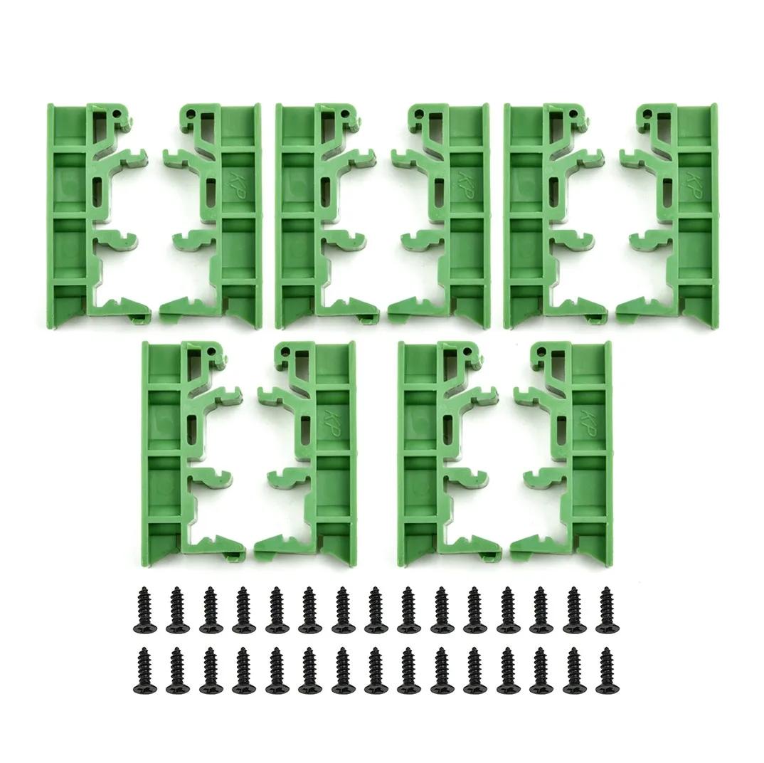 PCB  귡Ŷ DRG-01 PCB DIN 35  , ȸ   귡Ŷ Ʈ ġ, DIN 35  Ͽ, 5 Ʈ